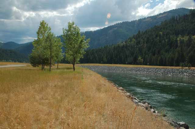 Highway 37 near Libby Dam